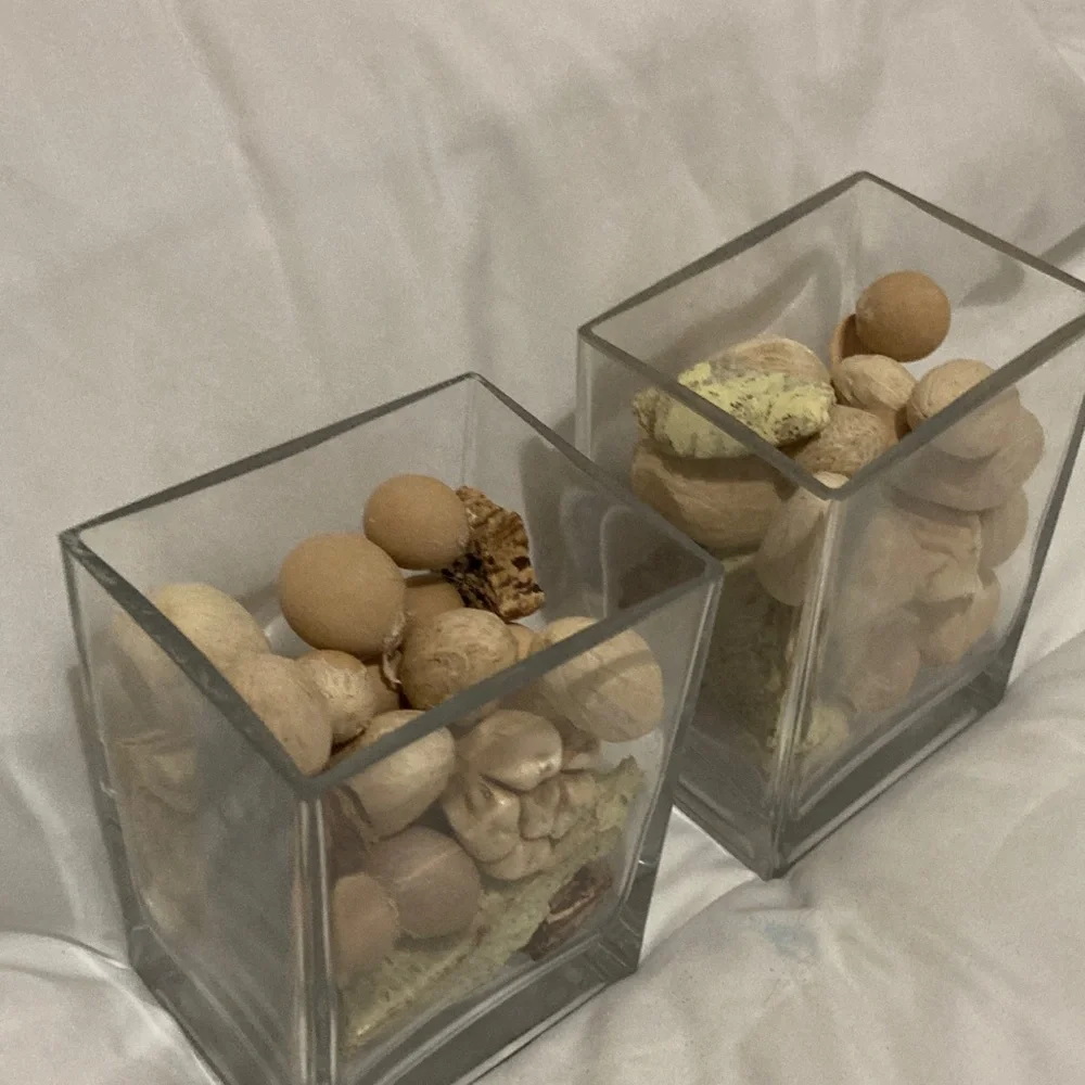 IKEA Decorative Glass Vases with Fillers